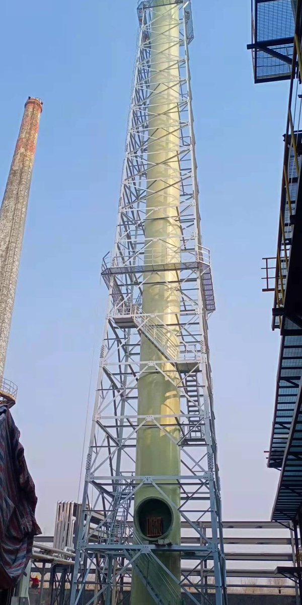 山東陽(yáng)信固廢項(xiàng)目（口徑DN2300mm,高度50m)